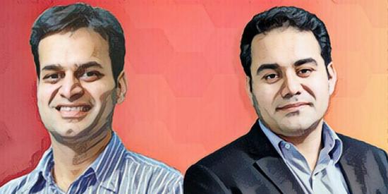 Snapdeal创始人RohitBansal和Kunal Bahl