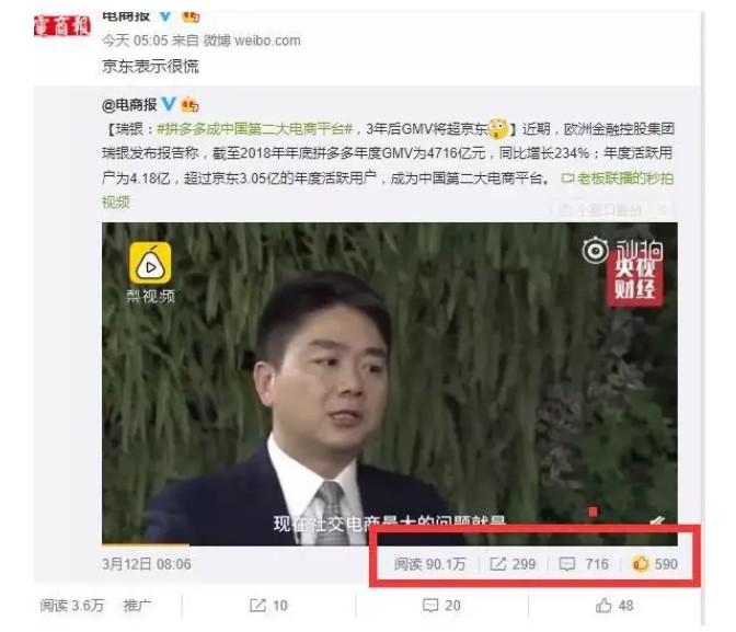 超越京东成为中国第二大电商!被低估的对手才最可怕!_零售_电商报