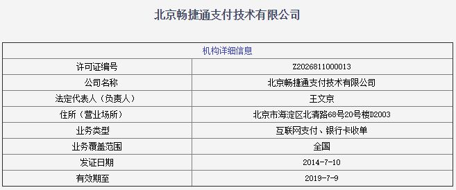 百付宝、畅捷支付、丰付被罚 有注销牌照的可能_金融_电商报