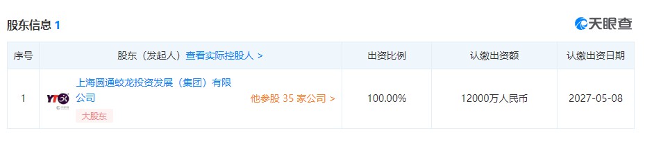 圆通斥资1.2亿成立一家商贸公司_物流_电商报