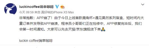 瑞幸咖啡旗舰店上线京东 布局多元化欲挽业绩_零售_电商报
