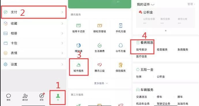 微信城市服务已覆盖30余省  接入640家三级以上医院_行业观察_电商报