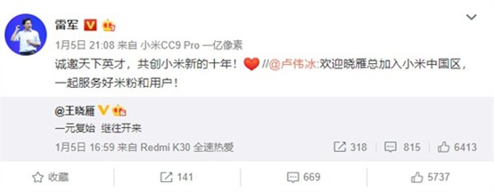 王晓雁接手小米电商业务 雷军的“张勇”来了！_零售_电商报