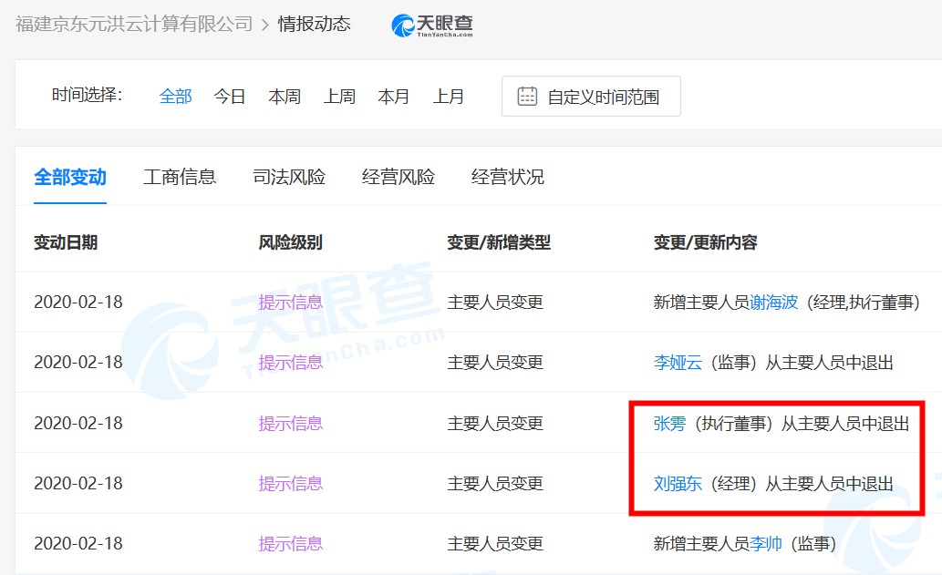 刘强东卸任京东云计算全资子公司高管_人物_电商报