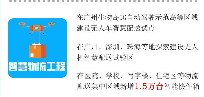 广东省将在广州、深圳等地探索建设无人机智慧配送试验区_物流_电商报