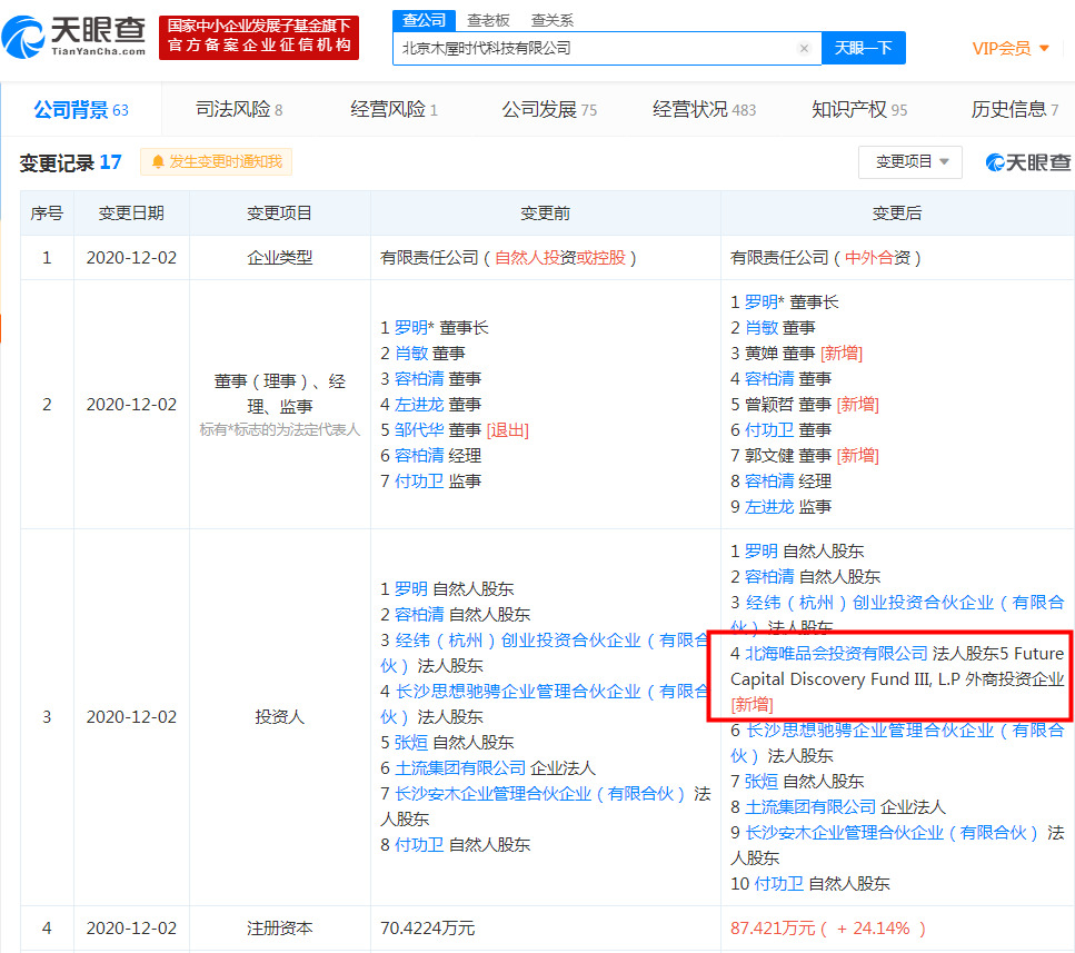 唯品会关联企业入股社区团购系统提供商“蔬东坡”_B2B_电商报